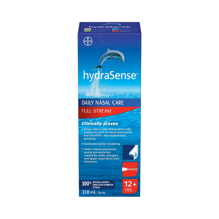 HydraSense - Soin nasal quotidien, jet complet | 210 ml