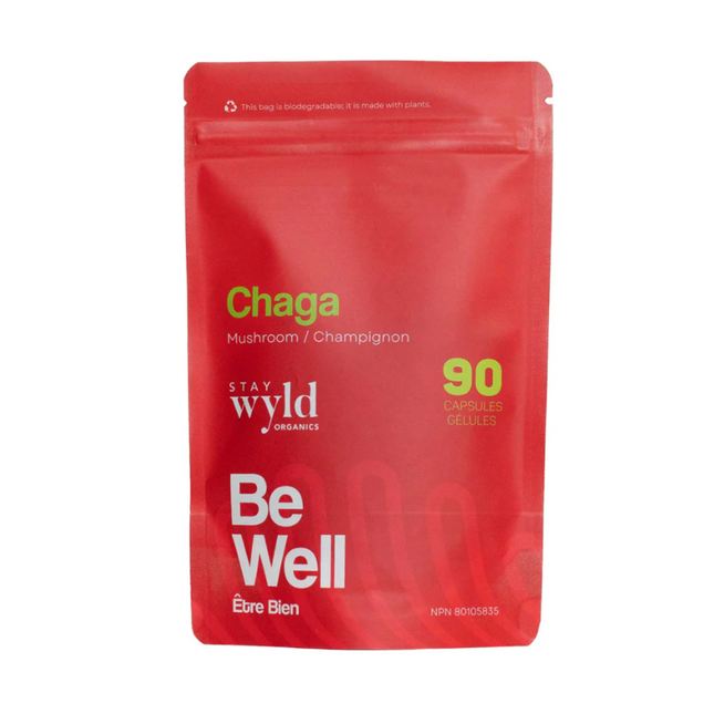 Stay Wyld Organics - Chaga Be Well | 90 gélules