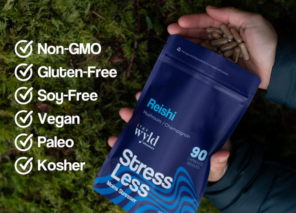Stay Wyld Organics - Reishi Stress Less | 90 Capsules