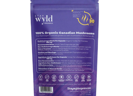 Stay Wyld Organics - Coriolus Body Guard | 90 Gélules