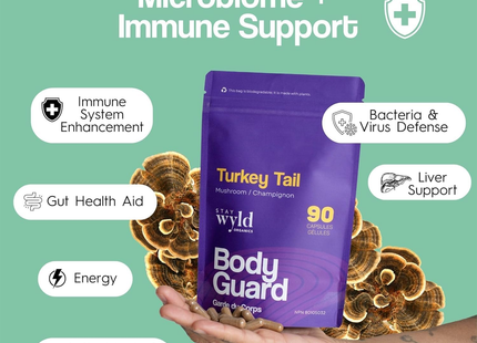 Stay Wyld Organics - Coriolus Body Guard | 90 Gélules