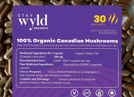 Stay Wyld Organics - Coriolus Body Guard | 90 Gélules
