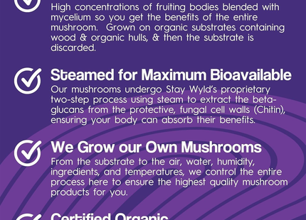 Stay Wyld Organics - Coriolus Body Guard | 90 Gélules
