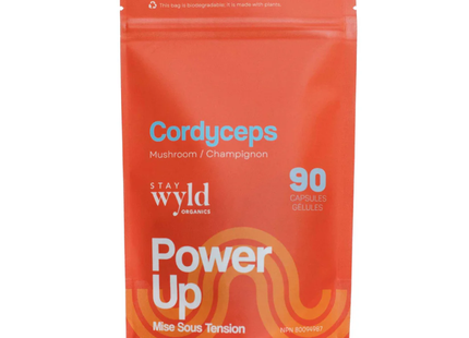 Stay Wyld Organics - Cordyceps Power Up | 90 Capsules