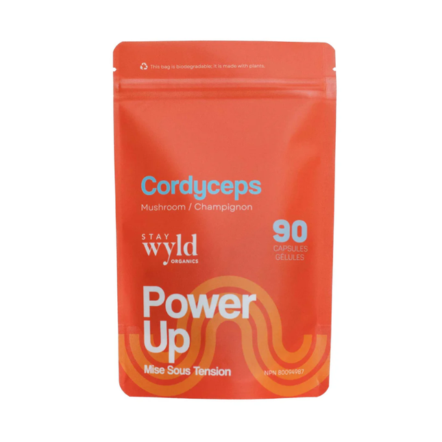 Stay Wyld Organics - Cordyceps Power Up | 90 gélules