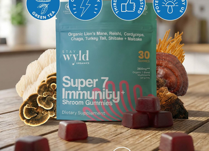 Stay Wyld - Super 7 Immunity Gummies | 30 Gummies