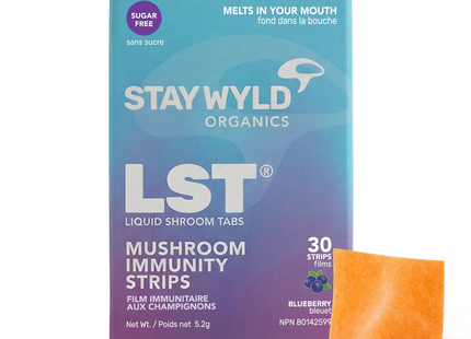 Stay Wyld - Bandes immunitaires LST, saveur Agrumes | 30 bandes