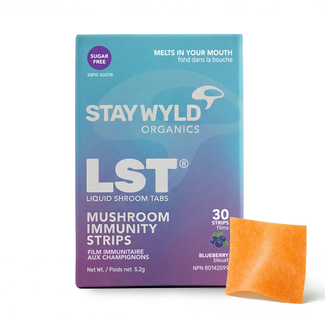Stay Wyld - Bandes immunitaires LST, saveur Agrumes | 30 bandes