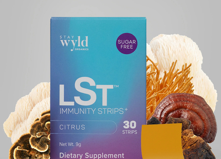Stay Wyld - Bandes immunitaires LST, saveur Agrumes | 30 bandes