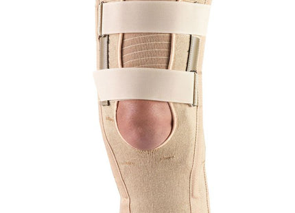 OTC - Genouillère élastique (coussinets de pression) avec soufflet d'expansion beige