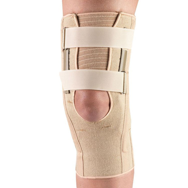 OTC - Genouillère élastique (coussinets de pression) avec soufflet d'expansion beige