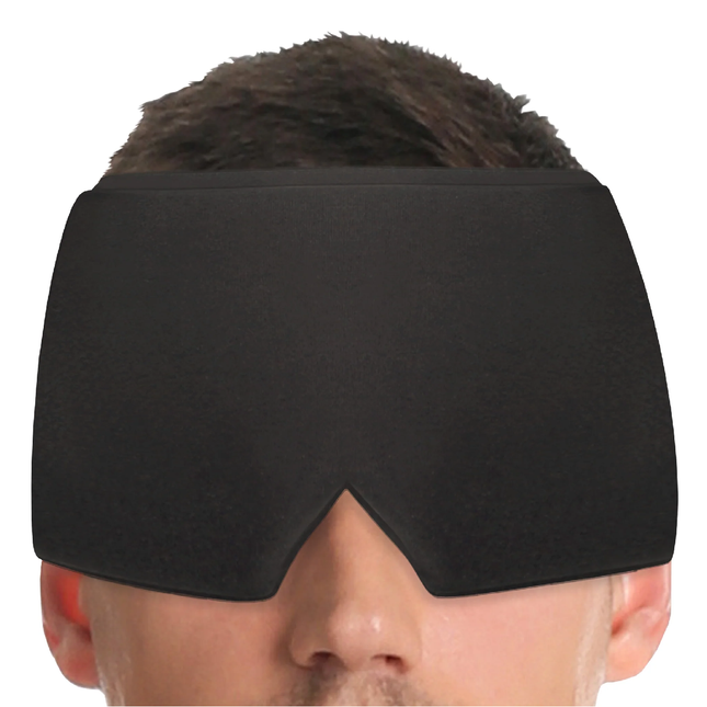 OTC - Hot/Cold Gel Cap/Migraine Relief Black | One-Size