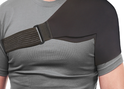 OTC - Hot/Cold Reusable Gel Wrap/Shoulder Black | One-Size