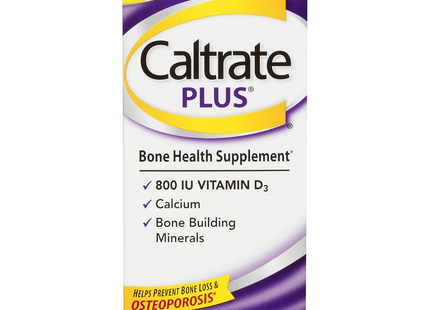 Caltrate - Plus Bone Health Supplement - 800 U Vitamin d# | 60 tablets