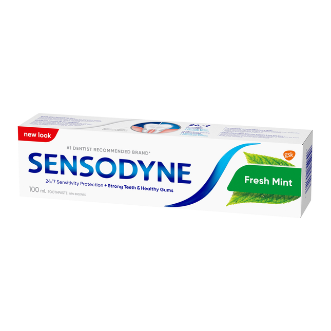 Sensodyne - Dentifrice pour soins quotidiens à la menthe fraîche | 100 ml