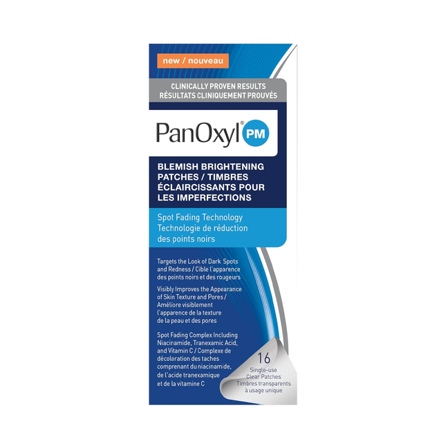 Panoxyl - Patchs éclaircissants pour imperfections | 16 patchs transparents