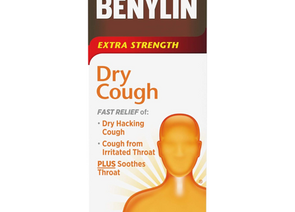 Benylin - Extra Strength Dry Cough Syrup | 250 ml