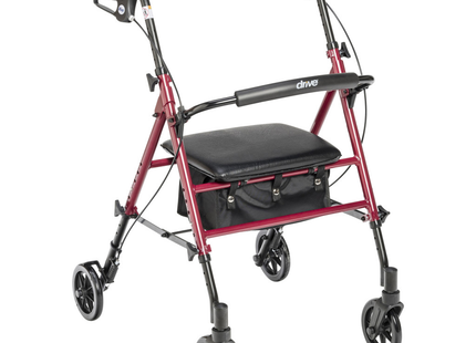 Drive - Déambulateur à hauteur réglable, roulettes de 6 po