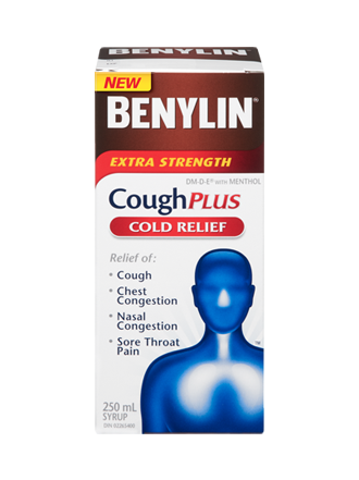 Benylin Extra Strength Cough Plus Cold Relief Syrup | 250 ml