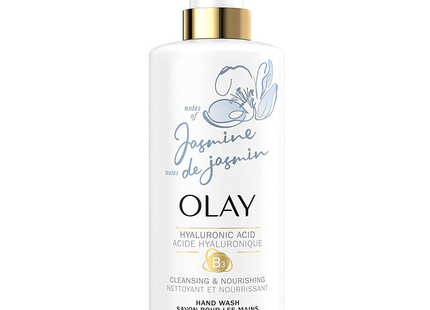 Olay - Notes of Jasmine Cleansing & Nourishing Hand Wash - With Hyaluronic Avid and B3 | 300 mL