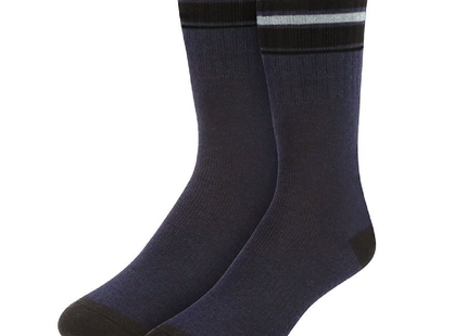 Simon Chang - Men's Crew Socks with Wool – Shoe Size 8-12.5