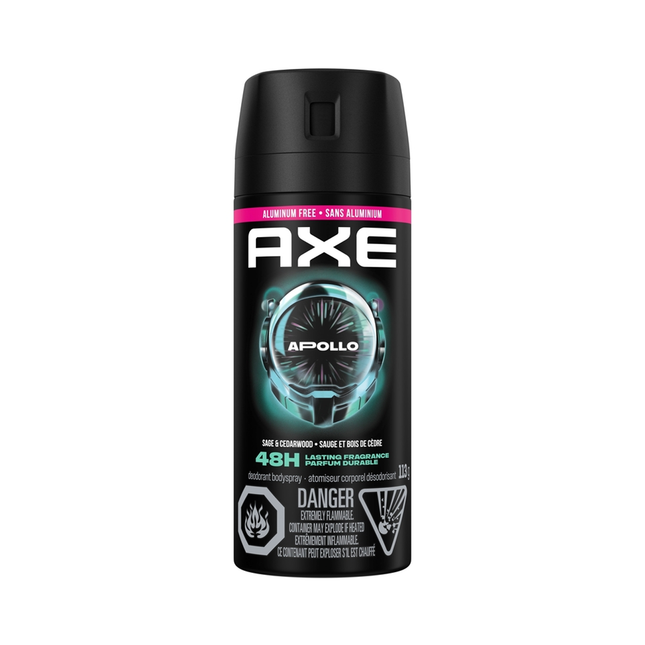 AXE - Déodorant BodySpray, Apollo | 113 g