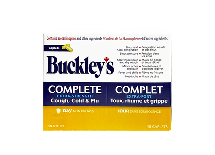 Buckley's - Complete Cough, Cold & Flu, Extra Strength | 40 Caplets