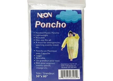 Néon - Poncho 50"x80"