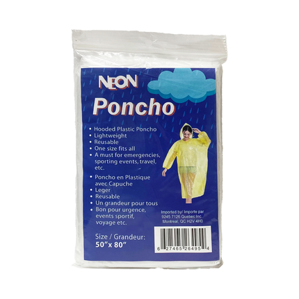 Néon - Poncho 50"x80"