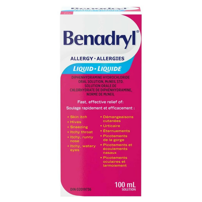 Benadryl - Liquide contre les allergies | 100 ml