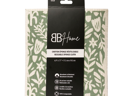 BB Home - Chiffon éponge réutilisable | 1 unité
