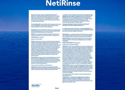HydraSense - NetiRinse Self-Mix Nasal & Sinus Irrigation Kit