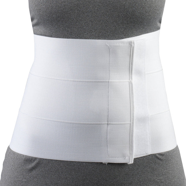 OTC - Ceinture postopératoire élastique à 3 panneaux pour femme, 9 po, blanche