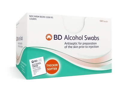 BD - Alcohol Swabs | 100 Count