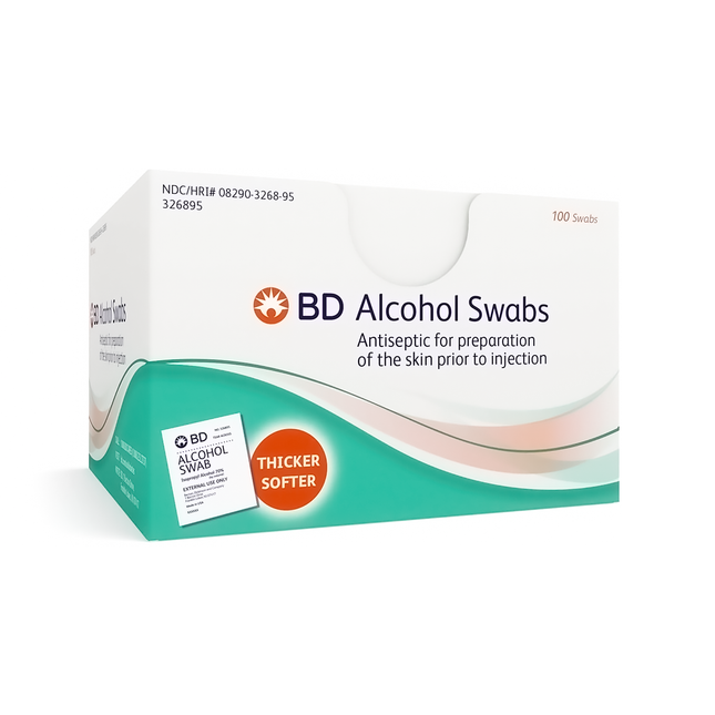 BD - Tampons alcoolisés | 100 unités