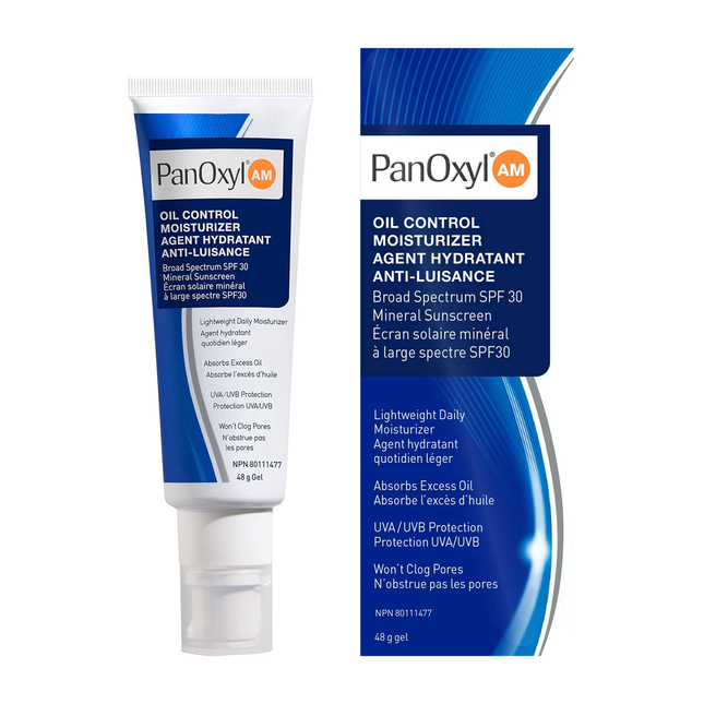 PanOxyl - Hydratant anti-huile AM ​​| 48g