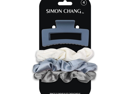 Simon Chang - Hair Claw Clip & Scrunchies