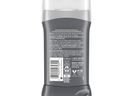 Dove - Men+Care 72H Deodorant Odor Protection Aluminum Free, Cool Silver | 85 g