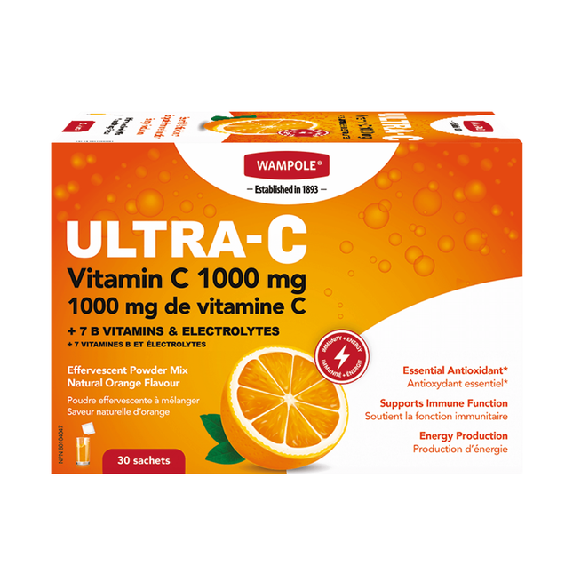 Wampole - Vitamine C Ultimate-C | 30 Sachets