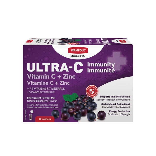 Wampole - Ultimate-C Vitamine C Sureau | 30 Sachets