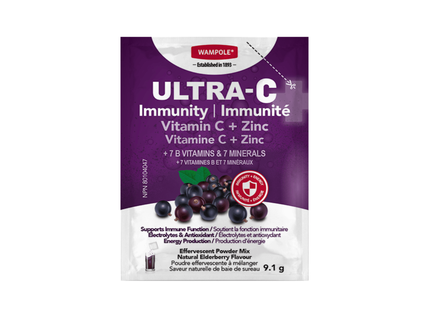 Wampole - Ultimate-C Vitamin C Elderberry | 30 Packets