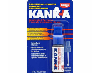 Blistex - Pommade à formule médicamenteuse Kank-A pour les plaies de l'intérieur de la bouche | 10 ml