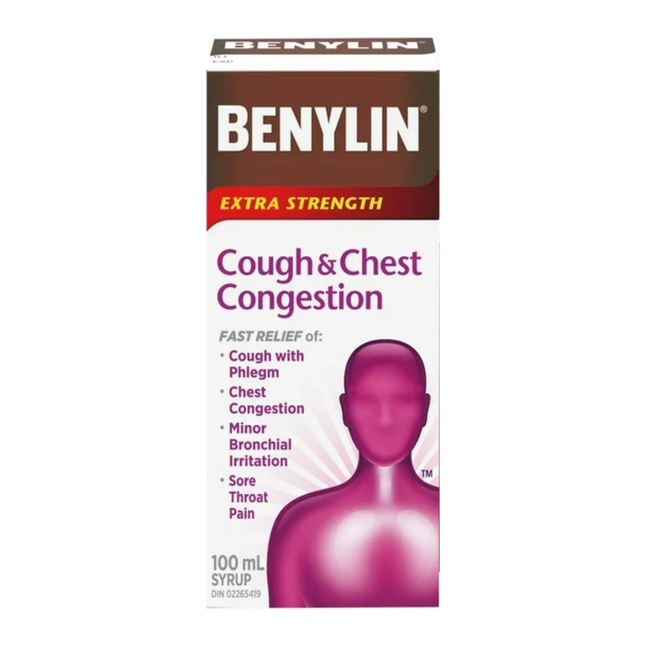 Benylin - Extra Strength Cough & Chest Congestion Syrup | 100ml