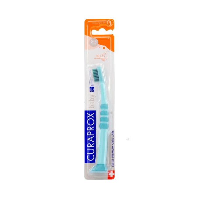 Curaprox - Baby Toothbrush (0–4 Years) Super Soft, Assorted Colours | 1 Count