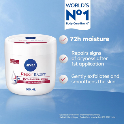 Nivea - Crème Réparatrice & Soin | 400 mL