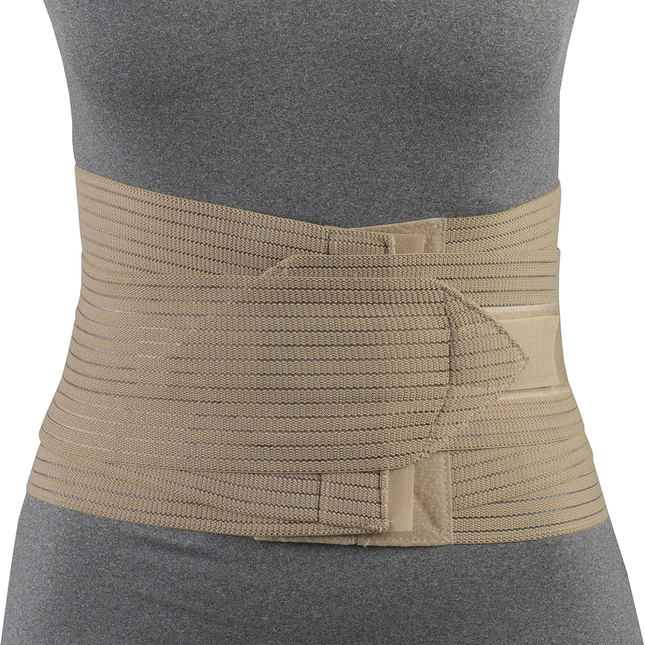 OTC - 9" Elastic Petite Lumbosacral Lightweight Support, Beige