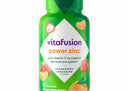 Vitafusion - Zinc puissant + Vitamine C | 90 Gummies