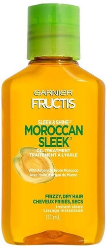 Garnier Fructis - Sleek & Shine - Traitement à l'huile marocaine élégante à l'huile d'argan du Maroc | 111 ml