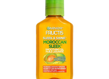 Garnier Fructis - Sleek &amp; Shine - Traitement à l'huile marocaine élégante à l'huile d'argan du Maroc | 111 ml