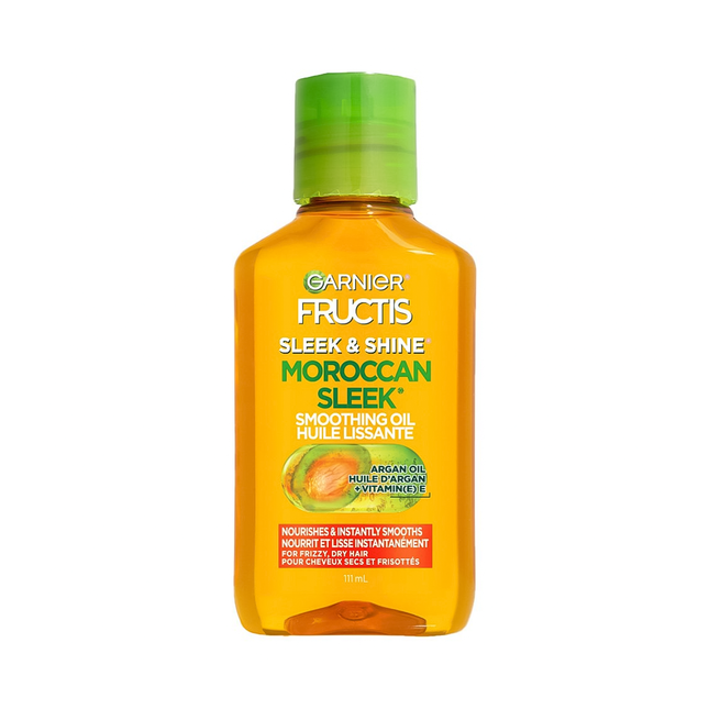 Garnier Fructis - Sleek &amp; Shine - Traitement à l'huile marocaine élégante à l'huile d'argan du Maroc | 111 ml